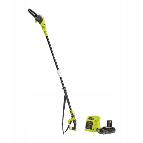 RYOBI PIŁA PILARKA OKRZESYWARKA 20cm WYSIĘGNIK 3m DO GAŁĘZI RPP182020 +2Ah