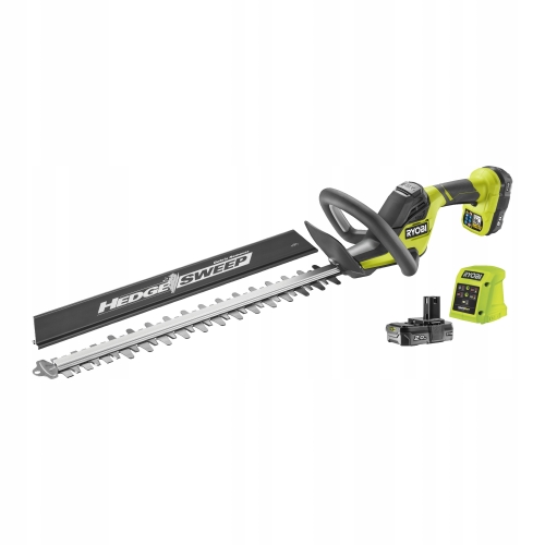 RYOBI NOŻYCE DO ŻYWOPŁOTU GAŁĘZI 45cm PIŁA +2Ah AKUMULATOR RY18HT45A-120