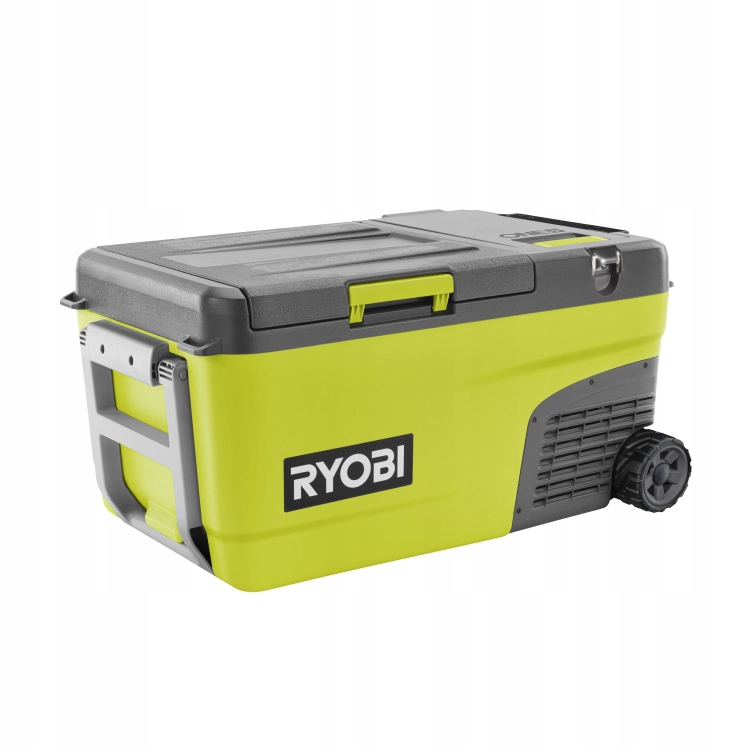 RYOBI LODÓWKA TURYSTYCZNA 23L AKUMULATOROWA 18V HYBRYDOWA KÓŁKA RY18CB23A-0