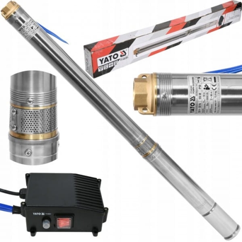 YATO POMPA GŁĘBINOWA DO STUDNI DO WODY CZYSTEJ 550W 80M YT-85301