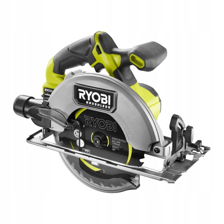 RYOBI PIŁA PIŁARKA TARCZOWA 184MM BEZSZCZOTKOWA AKUMULATOROWA 18V RCS18BL-0
