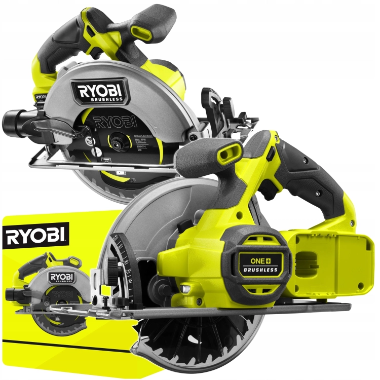 RYOBI PIŁA PIŁARKA TARCZOWA 184MM BEZSZCZOTKOWA AKUMULATOROWA 18V RCS18BL-0
