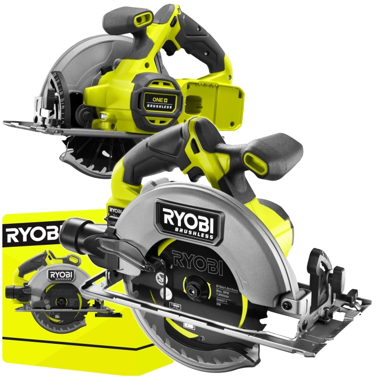 RYOBI PIŁA PIŁARKA TARCZOWA 184MM BEZSZCZOTKOWA AKUMULATOROWA 18V RCS18BL-0