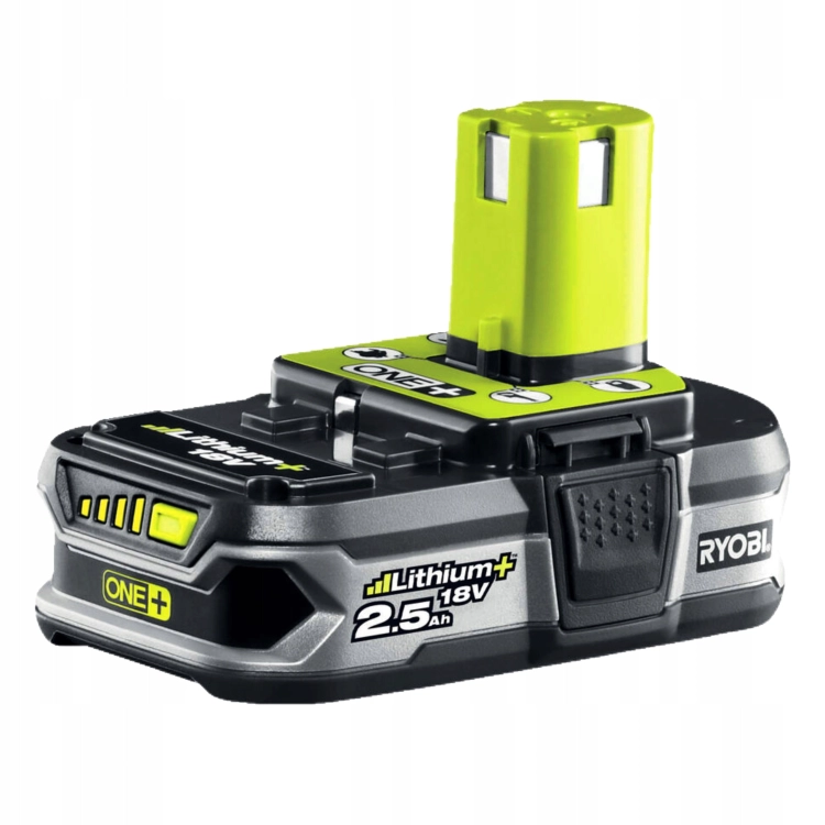 RYOBI ZESTAW AKUMULATOR 2.5 AH Z ŁADOWARKĄ 2A 18V ONE+ RC18120A -125