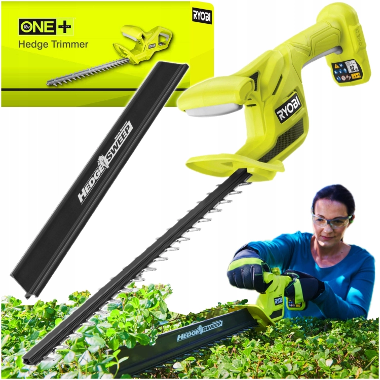 RYOBI NOŻYCE DO ŻYWOPŁOTU GAŁĘZI 40cm AKUMULATOROWE PILARKA PIŁA RY18HT40B