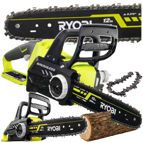 RYOBI AKU PILARKA BEZSZCZOTKOWA PIŁA ŁAŃCUCHOWA GAŁĘZIÓWKA 18V OCS1830 30CM