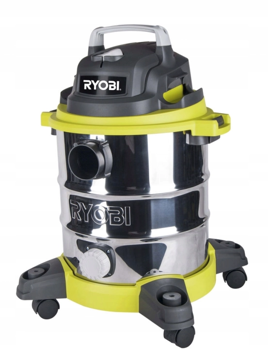 RYOBI ODKURZACZ 1250W NA MOKRO I NA SUCHO 20L +AKCESORIA RVC-1220I-G