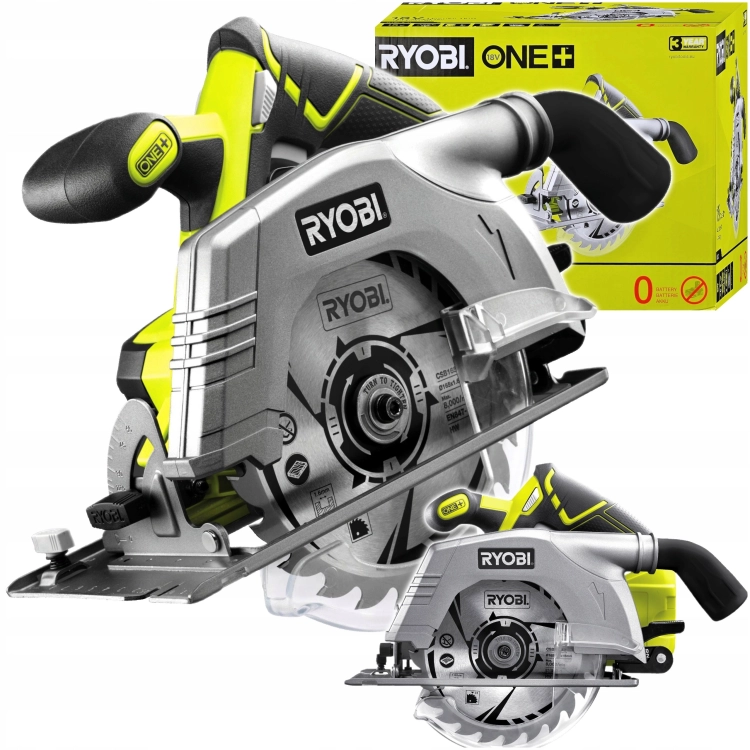 RYOBI AKUMULATOROWA TARCZÓWKA PILARKA PIŁA TARCZOWA R18CS-0 18V ONE+ 165MM