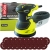 RYOBI SZLIFIERKA MIMOŚRODOWA OSCYLACYJNA ROS300A 300W 125MM TORBA 20XPAPIER