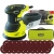RYOBI SZLIFIERKA MIMOŚRODOWA OSCYLACYJNA ROS300A 300W 125MM TORBA 20XPAPIER