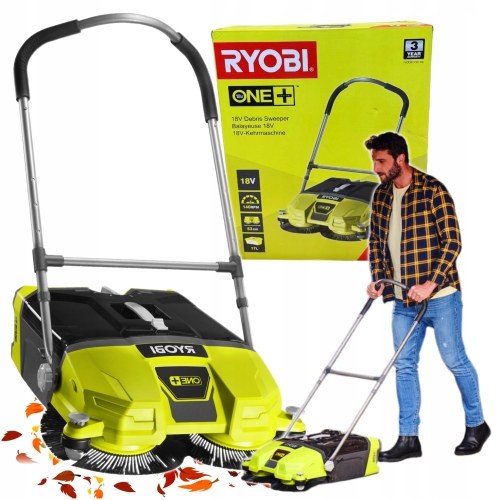 RYOBI ZAMIATARKA AKUMULATOROWA 18V ONE+ 530MM CZYSZCZARKA R18SW3-0