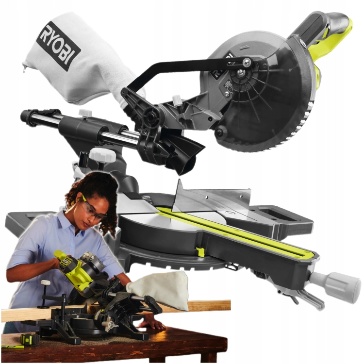 RYOBI UKOŚNICA Z POSUWEM 190 mm AKUMULATOROWA 18V ONE+ RMS18190-0