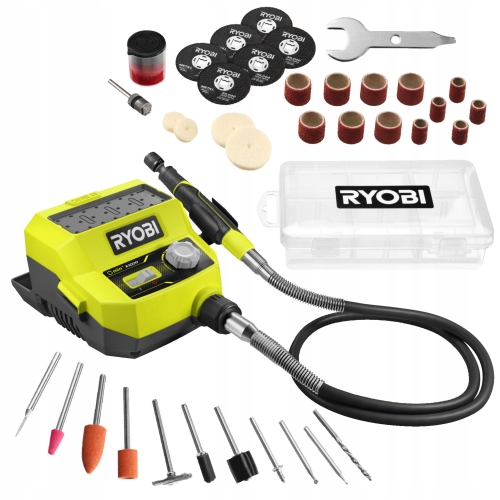 RYOBI NARZĘDZIE WYSOKOOBROTOWE AKUMULATOROWE 18V+AKCESORII 35EL RRTS18-0A35