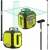 RYOBI POZIOMICA LASEROWA ZIELONY LASER 2D 360° PODPORA RAMIĘ TELESKOP 3,2m