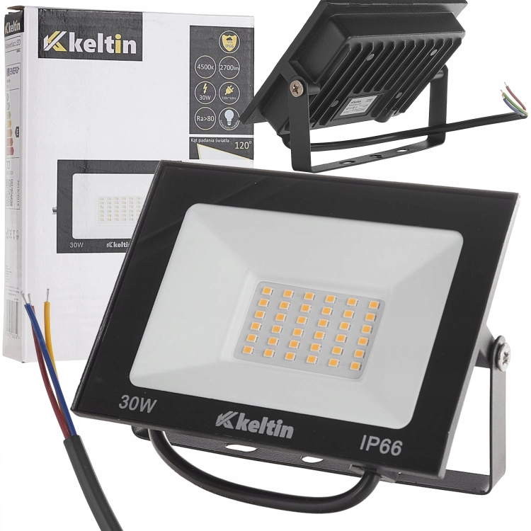 LAMPA NAŚWIETLACZ LED SMD 30W ZEWNĘTRZNY HALOGEN IP66 4500K BIAŁY NEUTRALNY