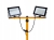 NAŚWIETLACZ LED SMD STATYW BUDOWLANY HALOGEN LAMPA WARSZTATOWA 2X50W 6500K