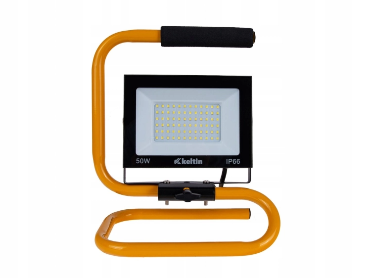 LAMPA ROBOCZA LED 50W ZE STATYWEM NAŚWIETLACZ BUDOWLANY 4500K IP66 LAMPA