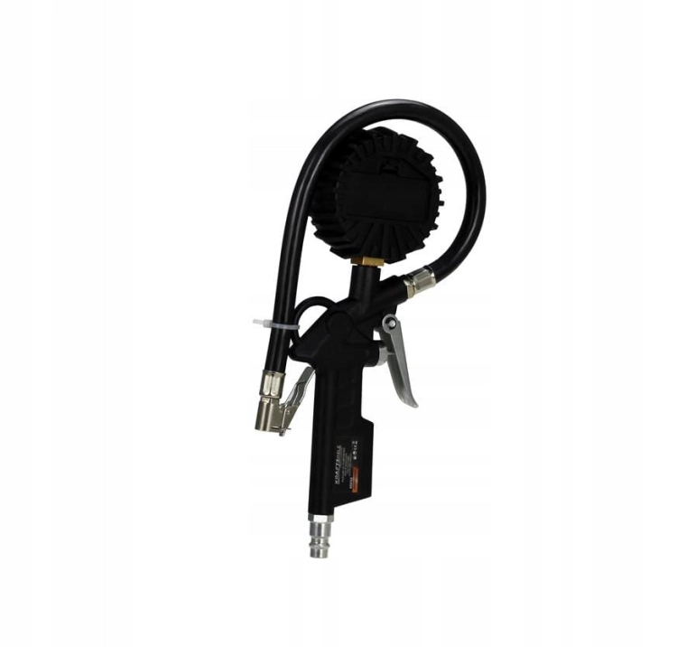 K&amp;D CYFROWY PISTOLET DO POMPOWANIA 0-12 BAR MANOMETR WĘŻYK 300MM KD2122