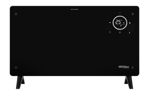 ELEKTRYCZNY GRZEJNIK KONWEKTOROWY 2500W Z WI-FI TRYB ECO TERMOSTAT 230V