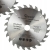 TARCZA Z WĘGLIKIEM WIDIOWA GEKO G00144 250 32 MM 24 ZĘBY WYTRZYMAŁA G00144