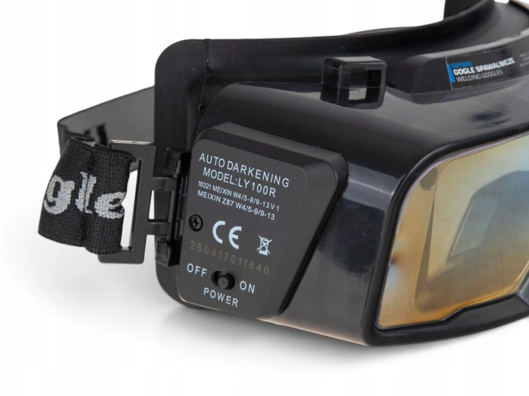 GEKO GOGLE SPAWALNICZE SAMOŚCIEMNIAJĄCE OKULARY DO SPAWANIA DIN 4-13 G01882