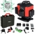 YATO LASER ZIELONY 4D Z ELEKTRONICZNYM KOMPENSATOREM 16 LINII YT-30424
