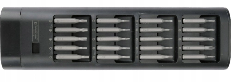 WKRĘTAK PRECYZYJNY AKUMULATOROWY DO ELEKTRONIKI BITY TORX ŚRUBOKRĘTY + ETUI