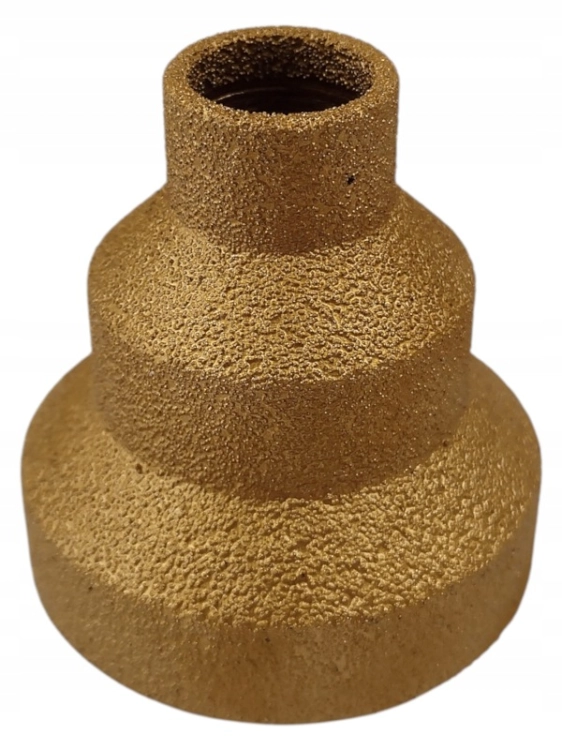FREZ DIAMENTOWY STOPNIOWY 20-35-50 mm M14 DO GRESU PŁYTEK SILVER S11859