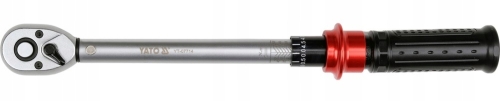 KLUCZ DYNAMOMETRYCZNY 3/8'' ZAKRES 10-60NM PLASTIKOWA RĘKOJEŚĆ TOLERANCJA 3%