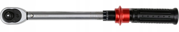 KLUCZ DYNAMOMETRYCZNY 3/8'' ZAKRES 10-60NM PLASTIKOWA RĘKOJEŚĆ TOLERANCJA 3%