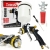 PISTOLET LAKIERNICZY LVLP DO MALOWANIA 1,7MM 600ML GRAWITACYJNY 3 BAR 1/4''