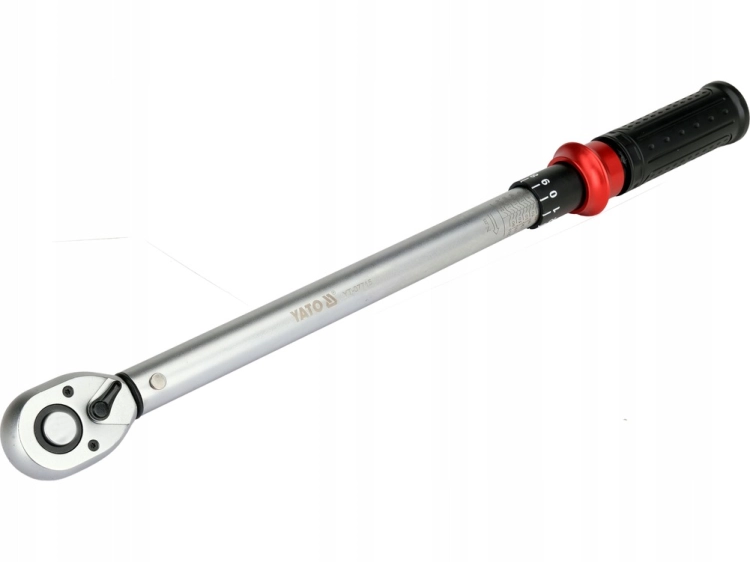 KLUCZ DYNAMOMETRYCZNY 1/2'' ZAKRES 40-220NM PLASTIKOWA RĘKOJEŚĆ TOLER 3%
