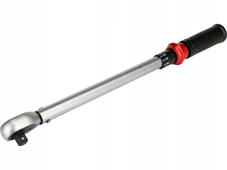 KLUCZ DYNAMOMETRYCZNY 1/2'' ZAKRES 40-220NM PLASTIKOWA RĘKOJEŚĆ TOLER 3%