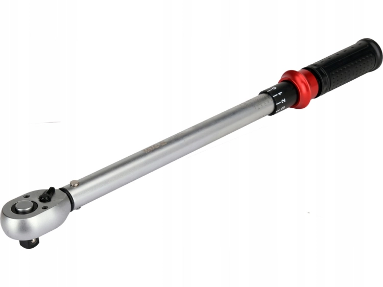 KLUCZ DYNAMOMETRYCZNY 1/2'' ZAKRES 40-220NM PLASTIKOWA RĘKOJEŚĆ TOLER 3%