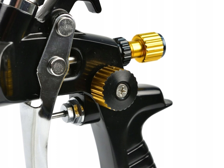 PISTOLET LAKIERNICZY LVLP DO MALOWANIA 1,7MM 600ML GRAWITACYJNY 3 BAR 1/4''