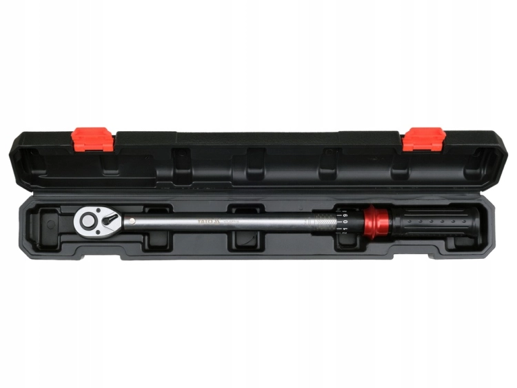 KLUCZ DYNAMOMETRYCZNY 1/2'' ZAKRES 40-220NM PLASTIKOWA RĘKOJEŚĆ TOLER 3%