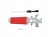 PISTOLET LAKIERNICZY LVLP DO MALOWANIA 1,7MM 600ML GRAWITACYJNY 3 BAR 1/4''