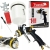 PISTOLET LAKIERNICZY LVLP DO MALOWANIA 1,7MM 600ML GRAWITACYJNY 3 BAR 1/4''