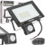 NAŚWIETLACZ Z CZUJNIKIEM RUCHU LED 30W IP66 HALOGEN LAMPA BIAŁA ZIMNA 6500K