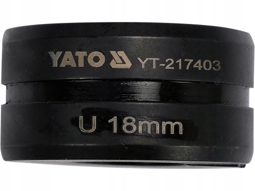 YATO MATRYCE MATRYCA ZAPASOWA DO ZACISKARKI PRASKI YT-21735 TYP U 18MM