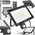 LAMPA LED 100W Z CZUJNIKIEM RUCHU 6500K NAŚWIETLACZ OGRODOWY K02016
