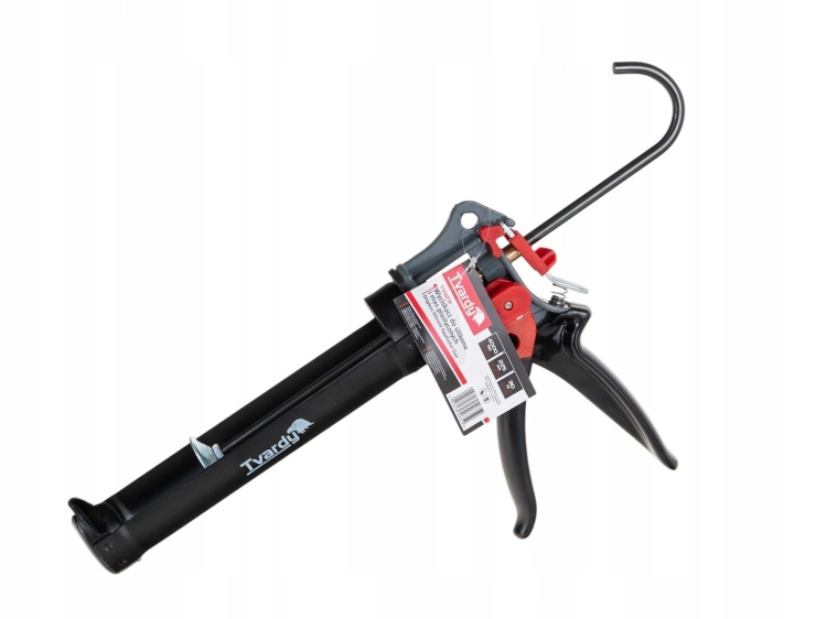 WYCISKACZ DO SILIKONU PISTOLET DO GĘSTYCH MAS KLEJU NIEKAPEK 4000N 310ML