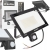 LAMPA LED 100W Z CZUJNIKIEM RUCHU 6500K NAŚWIETLACZ OGRODOWY K02016