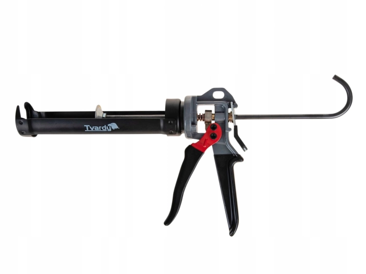 WYCISKACZ DO SILIKONU HEAVY PISTOLET DO GĘSTYCH MAS KLEJU 4000N 300ML 225MM