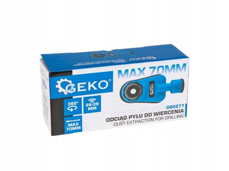 ODCIĄG PYŁU DO WIERCENIA ODKURZACZA OTWORNIC PRZYSTAWKA ODSYSAJĄCA 70MM