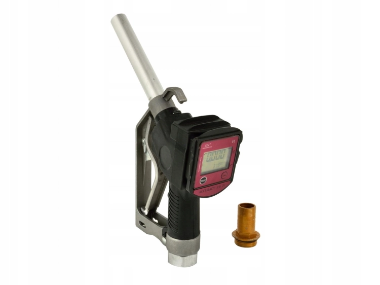 GEKO PISTOLET DO POMPY PALIWA ELEKTRONICZNY LICZNIK LCD DO DYSTRYBUTORA CPN