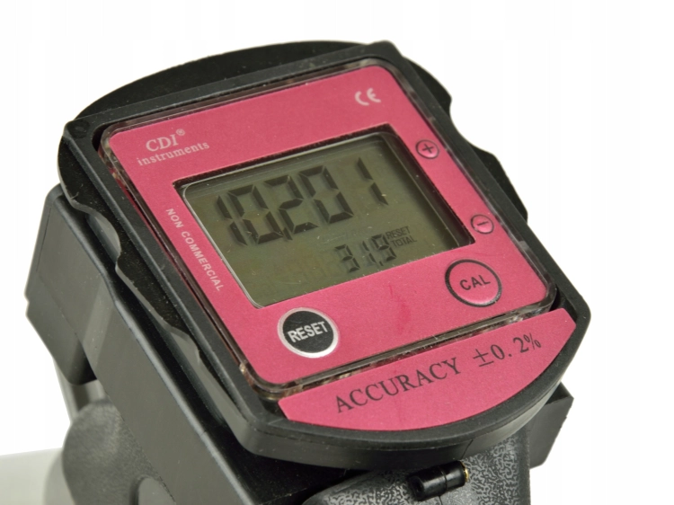GEKO PISTOLET DO POMPY PALIWA ELEKTRONICZNY LICZNIK LCD DO DYSTRYBUTORA CPN