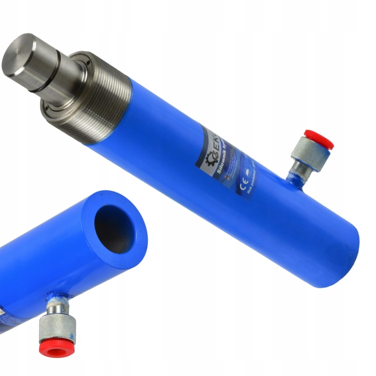 GEKO SIŁOWNIK HYDRAULICZNY 10T DO ROZPIERAKA BLACHARSKIEGO RAMA TŁOK 130MM