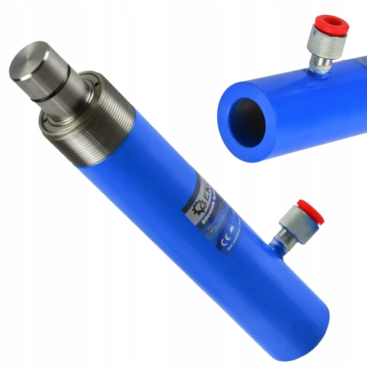 GEKO SIŁOWNIK HYDRAULICZNY 10T DO ROZPIERAKA BLACHARSKIEGO RAMA TŁOK 130MM
