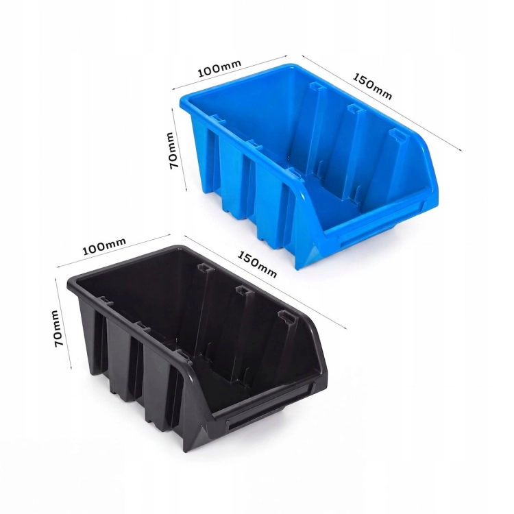 GEKO ŚCIANKA NARZĘDZIOWA 576X780MM 47 ELEMENTÓW 2 PANELE KUWETY ORGANIZERY